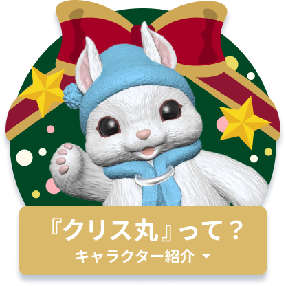 クリス丸って？キャラクター紹介▼